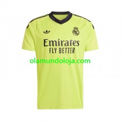 Camisola Real Madrid Guarda-redes Homem Equipamento Terceiro 2024-2025 Manga Curta